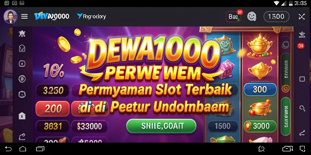 Gameplay DEWA1000 yang menakjubkan dan mengasyikkan.
