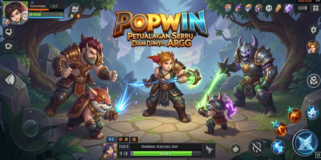Screenshot menunjukkan aksi seru dalam permainan ARPG yang memukau.